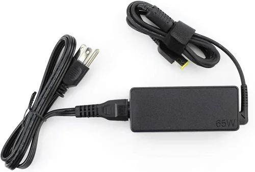 Miniatura 3 de Lenovo P/N: 888014997 Adaptador de CA de punta delgada de 65 W para Lenovo ThinkPad Yoga 2 13/11S/Pro, T440, T450s, X1 Carbon 2015/2016, E470, Flex