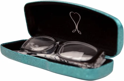 Miniatura 30 de La original e impresionante caja de gafas de concha dura, para mujer, de Spunky Soul Recubierto por un suave brillo Paño de limpieza