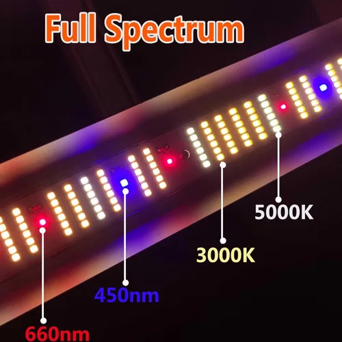 Miniatura 7 de Luz de Cultivo FARMLITE Luces LED de Cultivo para Plantas de Interior Espectro Completo Luz de Crecimiento de Plantas Lámparas Colgantes de Cultivo