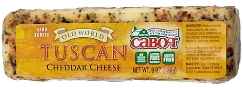 Miniatura 2 de Queso cheddar toscano, 8 onzas (paquete de 4)