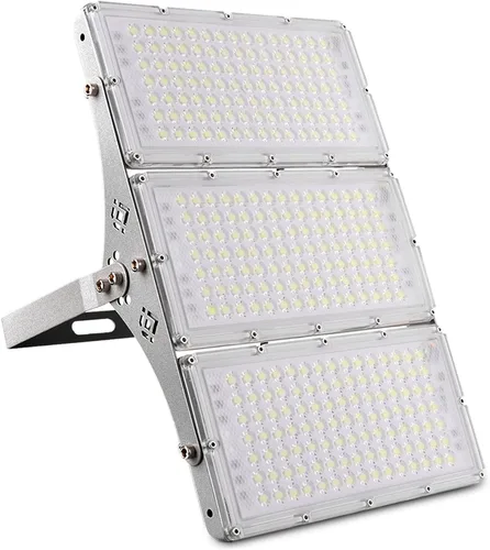 Miniatura 21 de papasbox Luz de inundación LED de 100 W para exteriores, luces de seguridad para exteriores de 8000 lúmenes, luces LED blancas cálidas de 3000 K