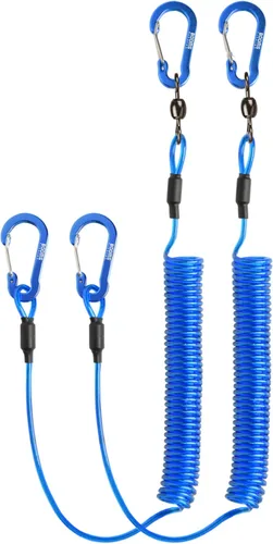 Miniatura 8 de Booms Fishing T02 - Correa de caña de pescar, correa de remo para kayak, accesorios de pesca para tabla de remo, cordón de pesca resistente