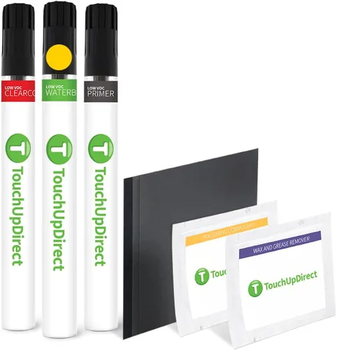 Miniatura 150 de TouchUpDirect 3D/A3D Bright Silver Metallic Compatible con pintura de retoque Kia Exact Match en aerosol - Kit esencial Plateado metálico brillante.