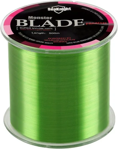 Miniatura 14 de Línea de pesca monofilamento SeaKnight Blade, 547 yardas/1094 yardas de material japonés, alta resistencia a la abrasión, baja ductilidad y memoria