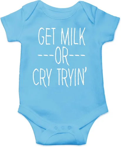 Miniatura 17 de Get Milk or Cry Tryin - Ropa de bebé - Divertidos trajes para recién nacidos para niños y niñas