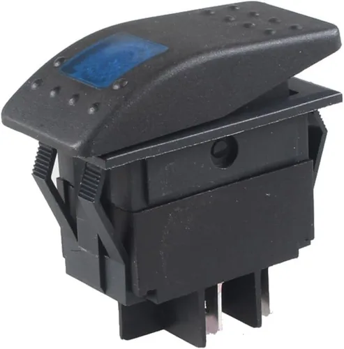 Miniatura 2 de Switch cambiador de lámpara con luz LED azul. Bote marino 76719 de E Support. 4 paquetes de 5 pines, Azul