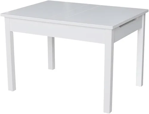 Miniatura 14 de IC International Concepts Mesa juvenil con tapa elevable, almacenamiento oculto, construcción de madera duradera, ideal para salas