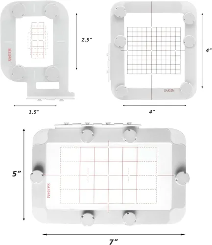 Miniatura 2 de Maggiehoop Aros de bordado para Brother SE700 SE600 PE545 PE535 PE550D SE725 SE630 SE400 PE525 PE540D PE500 SE625 SE425 M380D LB5500 Innovis