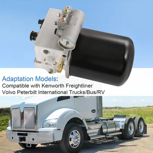 Miniatura 3 de 801266 Secador de Aire Compatible con Camiones Kenworth, Freightliner, Volvo, Autobuses y RV, Reemplaza 5015534 5010696X