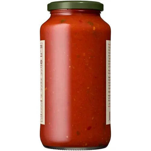 Miniatura 4 de Salsa arrabbiata Rao’s Homemade, 24 oz, salsa de tomate picante para pasta, baja en carbohidratos, apta para dietas Keto, natural, calidad premium