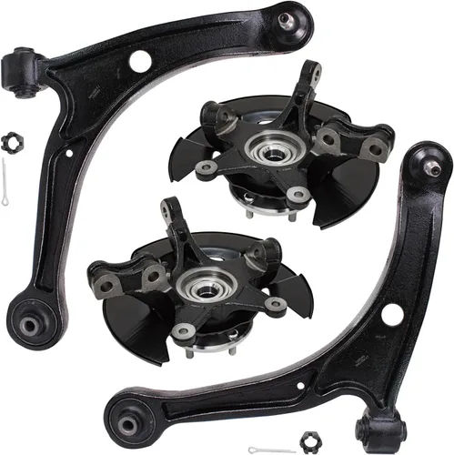 Miniatura 15 de Detroit Axle - AWD Kit de brazos de control delanteros de 4 piezas para Chrysler 300 2005-2023 Dodge Charger 2017-2023 Challenger 2017-2023, 2
