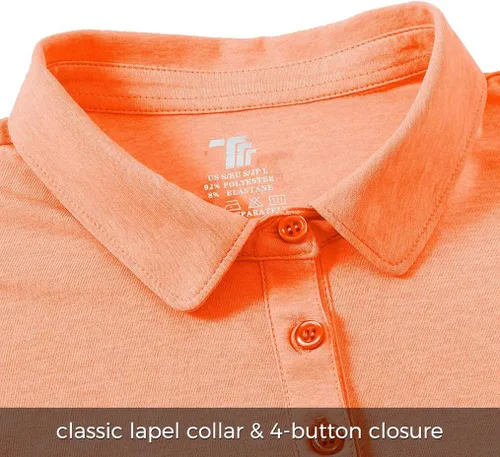 Miniatura 5 de Polo de golf para mujer, manga corta, absorbe la humedad, ropa de golf para mujer