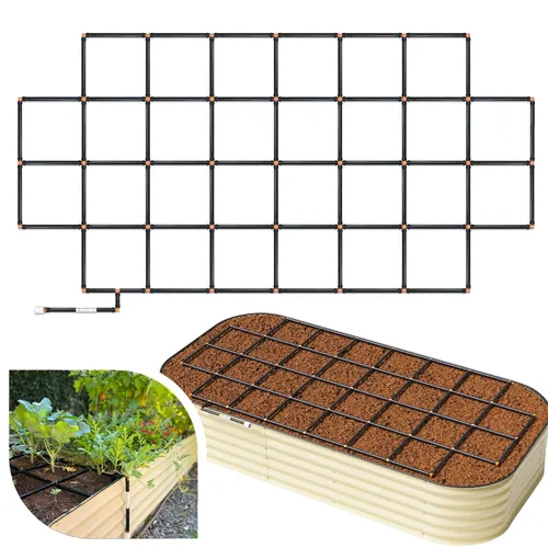 Miniatura 13 de Garden In Minutes - Sistema de riego por goteo para jardín, manguera de remojo, riego por goteo premontado, rociador de cama de flores, kit