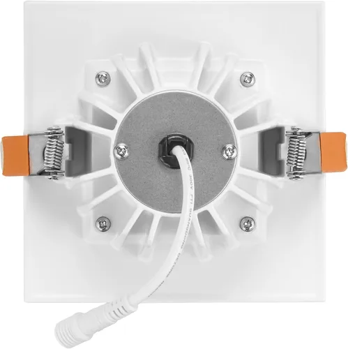 Miniatura 9 de Maxxima Foco LED empotrado cuadrado ultrafino de 4 pulgadas de bajo kelvin, antirreflejo, clasificación IC sin lata, 1200 lúmenes, 5 temperaturas