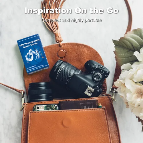 Miniatura 4 de 100 tarjetas de ideas para fotografía: accesorios de fotografía para sesión de fotos, regalos de fotógrafo para hombres y mujeres, únicos para 100