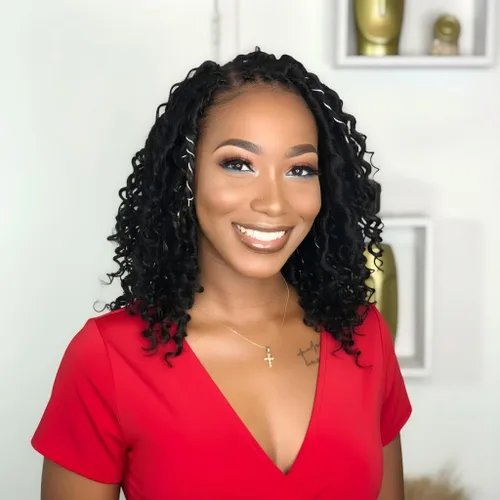 Miniatura 35 de Fulcrum Goddess Locs Cabello de Ganchillo de 10 Pulgadas, 8 Paquetes Nuevo Locs Sintéticos de Ganchillo para Mujeres Negras, Locs de Ganchillo