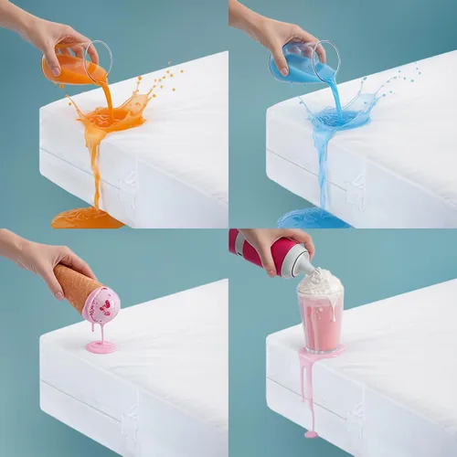 Miniatura 5 de Utopia Bedding - Protector de colchón impermeable tamaño Queen, con cierre, a prueba de chinches y ácaros, funda de colchón absorbente de seis lados