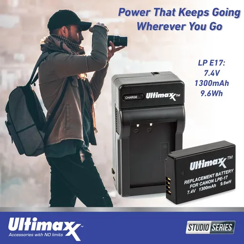 Miniatura 5 de Ultimaxx Kit de accesorios de 2.638 in para Canon EOS Rebel T7i, T6i, T6s, SL2, SL3, 77D, 750D, 760D, 800D, 200D, 8000D, KISS X8i y más; incluye