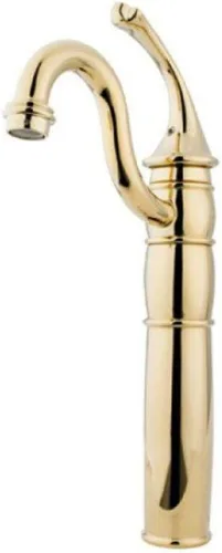 Miniatura 6 de Kingston Brass KB1428GL - Grifo georgiano para fregadero con placa de cubierta opcional, níquel cepillado cepillado níquel