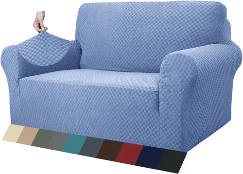 Miniatura 28 de Fundas elásticas 2025 para chaise longue de sofá seccional, funda individual para chaise longue removible y lavable, funda de repuesto para asiento