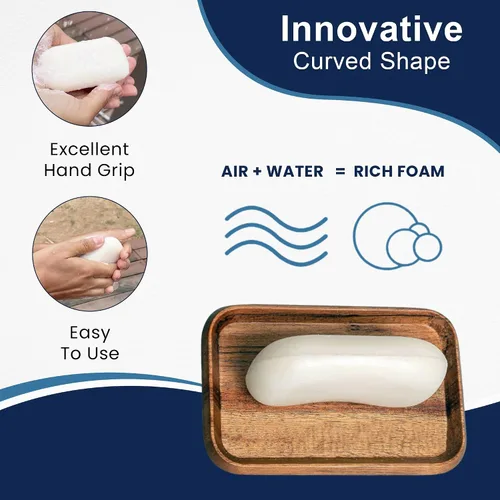 Miniatura 6 de Barra de champú para cabello fino con aceite de argán y kiwi, espuma suave, natural, verde, sin SLS, sin sulfato, sin jabón, cero residuos, vegano