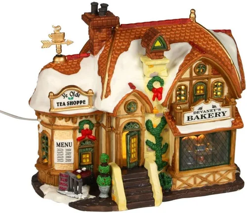 Miniatura 7 de Lemax Pueblo Navideño Devaneys Bakery Funciona con Pilas LED - 35793