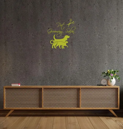 Miniatura 5 de Wall Decals Dog Cat Accessories Vinyl Decal Pet Grooming Salon Sticker Pet Shop Puppy Pets Animals Home Art Kids Nursery Decor Interior Design KT171