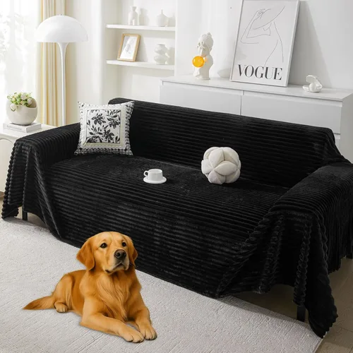 Miniatura 10 de HAOMAIJIA Fundas Boho para Sofá Fundas de Sofá para Sofá de 3 Cojines Apto para Mascotas Suave Grueso Antideslizante Funda de Sofá para Perros Gris