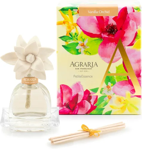 Miniatura 34 de AGRARIA Set de Difusor de Aroma de Flores y Varillas AirEssence, Juego de Fragancia Botánica de Flores Sola Hecho a Mano, Juego de Difusor de Aceite