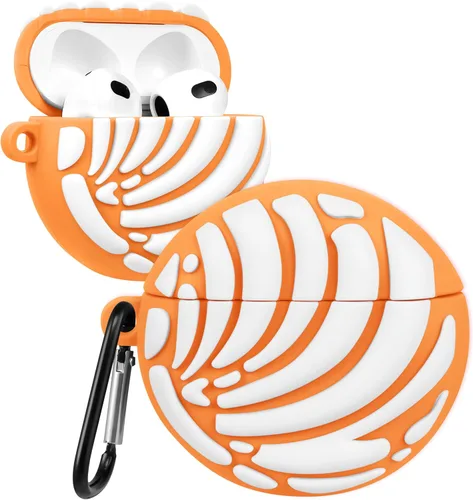 Miniatura 12 de Funda para Airpods de Boaretiu de 2ª/1ª Generación - Funda Linda Kawaii - Funda de Silicona Blanda 3D con Llavero para Mujeres, Niñas, Adolescentes