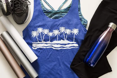 Miniatura 7 de Lámina Cricut Sportflex para planchar sobre la ropa, color morado