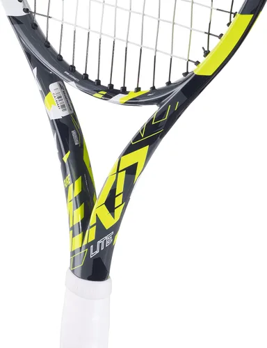 Miniatura 3 de Babolat Raqueta de tenis Pure Aero Lite ensartada con intestino Syn de 0.56 oz a tensión de rango medio