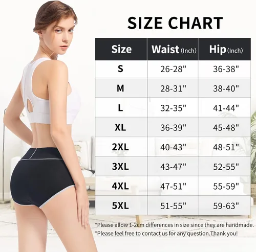 Miniatura 6 de Migbean high Waisted Underwear for Women - Womens Underwear,Panties for Women,Plus Size Underwear for Women,Women's Panties