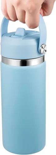 Miniatura 3 de Tapa de popote para boca ancha Hydro Flask, tapas con popote para Hydroflask de boca ancha de 12, 16, 18, 20, 32, 40 onzas, tapa de popote de Lluvia