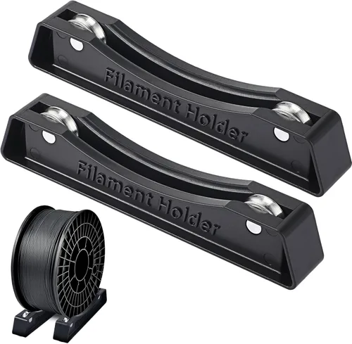 Weewooday Soporte para carrete de filamento de impresora 3D, se adapta a todos los carretes de cualquier tamaño y todo tipo para PLA/ABS/TPU/otros