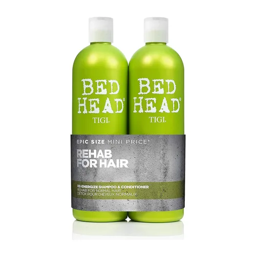 Champú y acondicionador diario reenergizante Urban Antidotes de Bed Head por TIGI 25.36 fl oz, 2 unidades