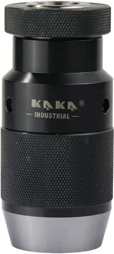 KAKA INDUSTRIAL Portabrocas sin llave resistente, Jacobs Taper Stock (HPJ0213 (1/32"-1/2"-JT6))