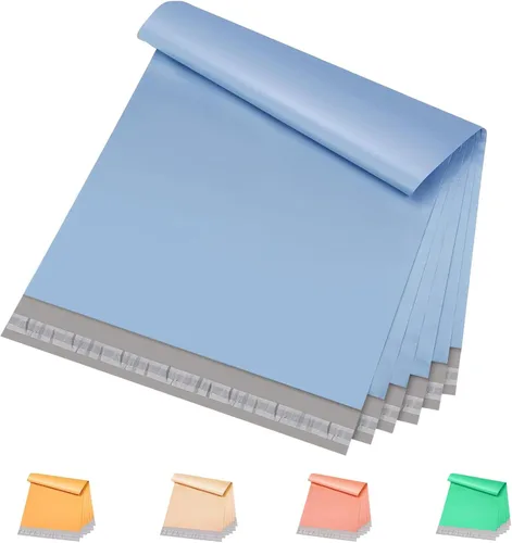 Miniatura 11 de Metronic 100 unidades de sobres de polietileno de 24 x 24 pulgadas, bolsas de envío grandes para ropa, bolsas de correo adhesivas fuertes