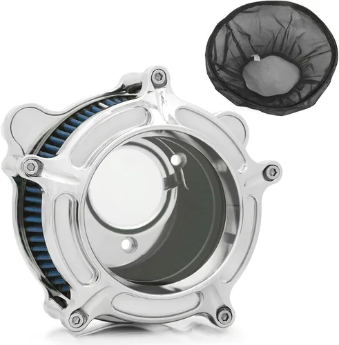 Miniatura 16 de Para filtro limpiador de aire de motocicleta Harley Davidson Sportster Touring Street Glide Road King Electra Dyna Softail entrada de aire