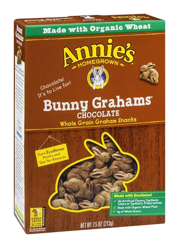 Miniatura 28 de Annie's Galletas orgánicas originales de Cheddar Squares horneadas, hechas con queso real, 11.25 onzas