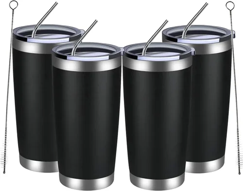 MEWAY - Vaso de 20 onzas para café Negro