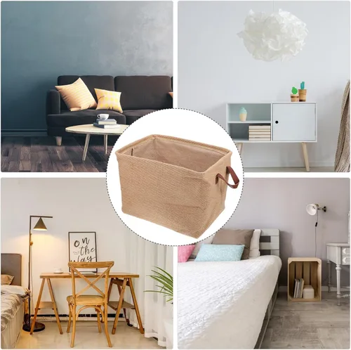 Miniatura 5 de Alipis Decoración de dormitorio plegable cesta de almacenamiento de gran capacidad impermeable para artículos de ropa