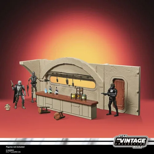 Miniatura 5 de STAR WARS The Vintage Collection The Mandalorian Nevarro Cantina Playset, Imperial Death Trooper (Nevarro) Figura de acción (F3902)