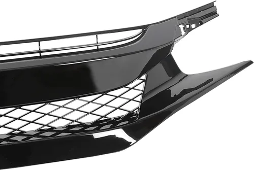 Miniatura 8 de ECOTRIC Parrilla delantera de malla para parachoques compatible con Honda Civic 2019-2021, repuesto para HO1200241 Honda Civic T-R