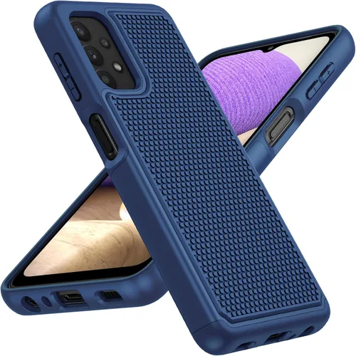 Miniatura 9 de Funda para Galaxy S21 FE 5G: Funda para teléfono S21 FE Samsung Cubierta protectora de doble capa de servicio pesado rugosa resistente a prueba