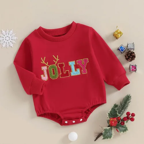 Miniatura 47 de FOCUSNORM Disfraz de Halloween para bebé recién nacida, sudadera de calabaza, mameluco de manga larga para otoño e invierno