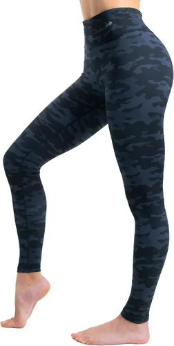CompressionZ - Leggings de compresión de cintura alta para mujer, para hacer yoga, correr, ir al gimnasio, fitness y entrenar a diario, pantalones