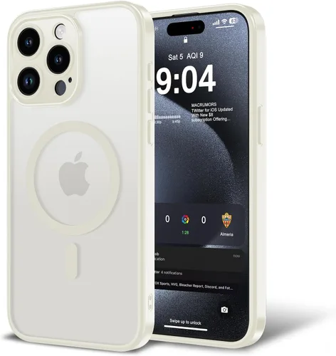 Miniatura 116 de Funda para iPhone 11 con protector de pantalla, compatible con MagSafe, ultra delgada, translúcida, mate, a prueba de golpes, color negro