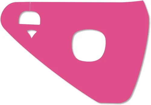 Miniatura 4 de IPG para Tesla - Calcomanías adhesivas de envoltura de puerto de carga, emblema para bricolaje, personaliza el modelo 3-Y (rosa)