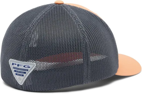 Miniatura 1008 de Columbia - Gorra de malla con bandera con árboles unisex para adultos, corona alta